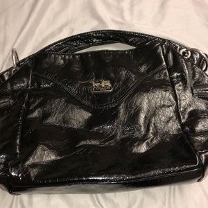 Black coach purse